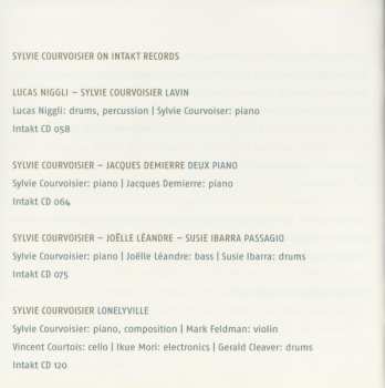 CD Sylvie Courvoisier: Lonelyville