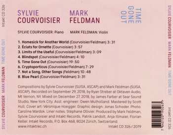 CD Mark Feldman / Sylvie Courvoisier: Time Gone Out