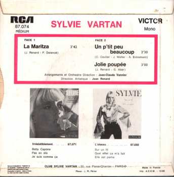 SP Sylvie Vartan: La Maritza