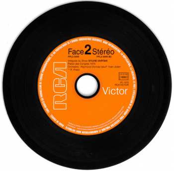 2CD Sylvie Vartan: Show Sylvie Vartan Palais Des Congrès LTD