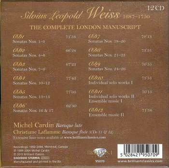 12CD/Doos Sylvius Leopold Weiss: The Complete London Manuscript