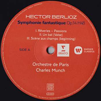 LP Hector Berlioz: Symphonie Fantastique