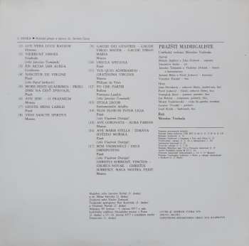 2LP Prague Madrigal Singers: Hudba V Českých Zemích V Době Karla IV.