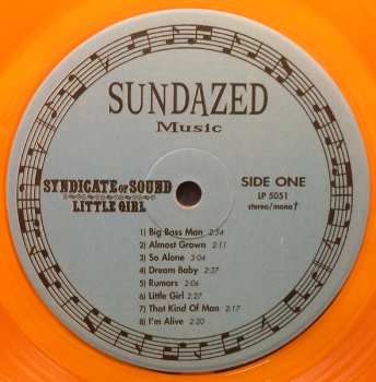 LP Syndicate Of Sound: Little Girl CLR