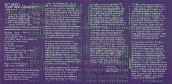 CD Synergy: Computer Experiments Volume One
