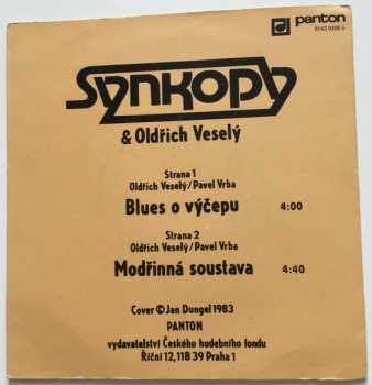 SP Synkopy: Blues O Výčepu / Modřinná Soustava
