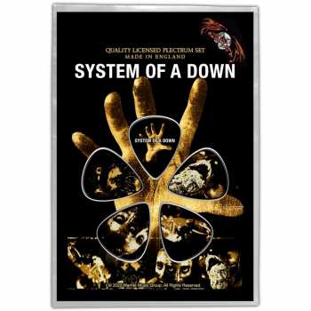 Merch System Of A Down: Set Plectrums Hand