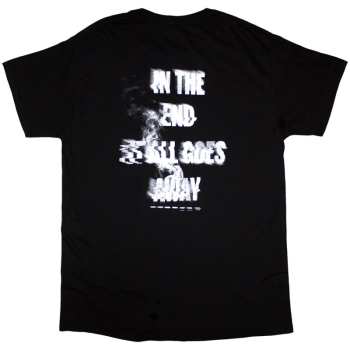 Merch System Of A Down: System Of A Down Unisex T-shirt: All Goes Away (black) (back Print) (small) S