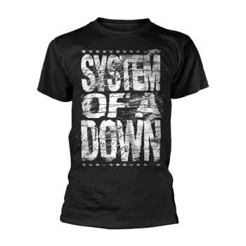 Merch System Of A Down: T-shirt Distressed Logo System Of A Down