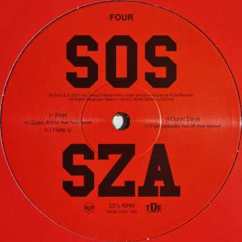 2LP SZA: SOS