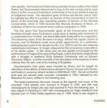 CD Karol Szymanowski: Harnasie • Mandragora • Étude