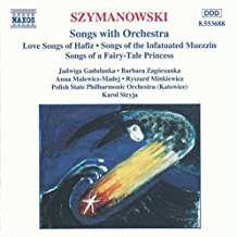 CD Karol Szymanowski: Songs With Orchestra
