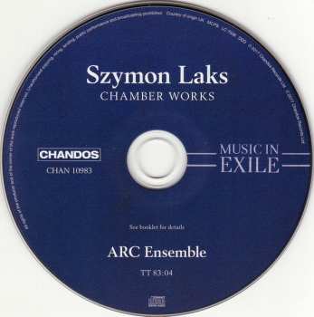 CD Szymon Laks: Chamber Works