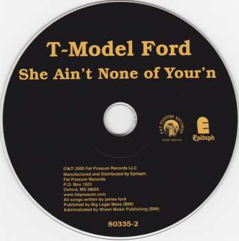 CD T-Model Ford: She Ain't None Of Your'n DIGI