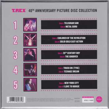 5SP/Doos T. Rex: 40th Anniversary Picture Disc Collection PIC