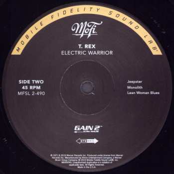 2LP T. Rex: Electric Warrior NUM | LTD