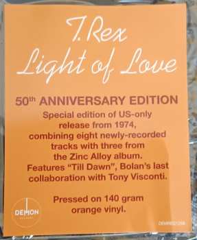 LP T. Rex: Light Of Love CLR