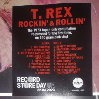 LP T. Rex: Rockin' & Rollin' CLR