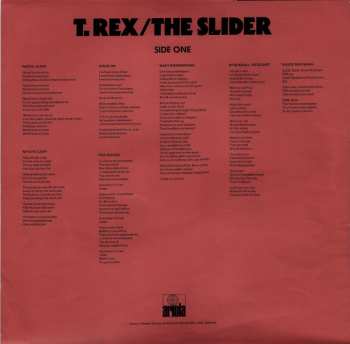 LP T. Rex: The Slider