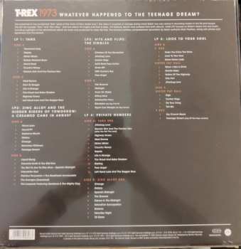 5LP T. Rex: Whatever Happened To The Teenage Dream: 1973 DLX | LTD | CLR