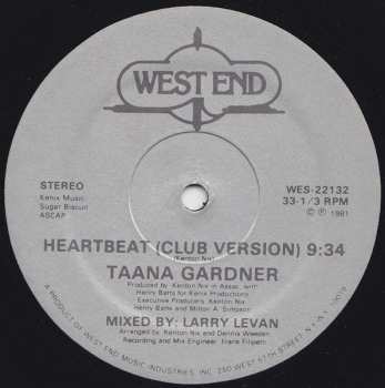 Album Taana Gardner: Heartbeat