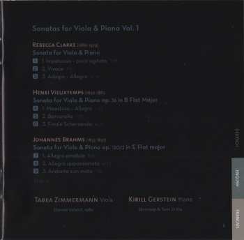 SACD Johannes Brahms: Sonatas For Viola & Piano Vol. 1