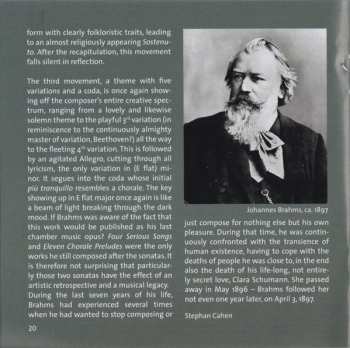 SACD Johannes Brahms: Sonatas For Viola & Piano Vol. 1