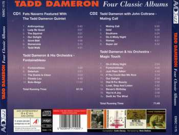2CD Tadd Dameron: Four Classic Albums