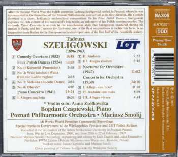 CD Mariusz Smolij: Concerto For Orchestra • Piano Concerto • Four Polish Dances • Nocturne • Comedy Overture