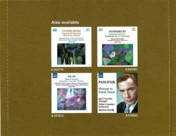 CD Mariusz Smolij: Concerto For Orchestra • Piano Concerto • Four Polish Dances • Nocturne • Comedy Overture