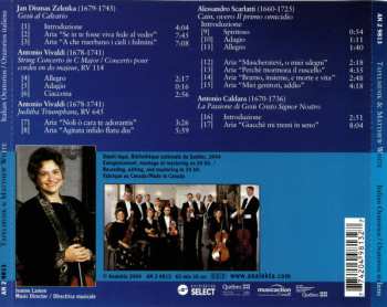 2CD Tafelmusik Baroque Orchestra: Italian Oratorios Italiens