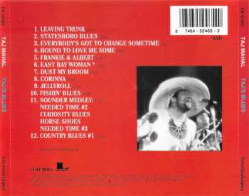CD Taj Mahal: Taj's Blues