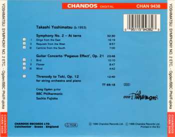 CD BBC Philharmonic: Symphony No. 2 / Guitar Concerto / Threnody To Toki