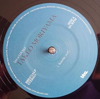 2LP Takeo Moriyama: Live At Lovely