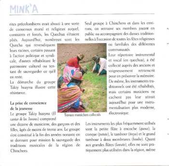 CD Takiy Huayna: Mink'a (Chants De La Terre Et De La Jeunesse)
