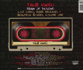 CD Talib Kweli: Train Of Thought: Lost Lyrics, Rare Releases + Beautiful B-Sides, Volume One