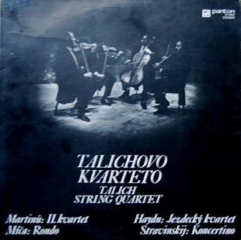 Album Bohuslav Martinů: II. Kvartet / Rondo / Jezdecký Kvartet / Koncertino