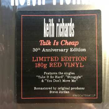 LP Keith Richards: Talk is Cheap LTD