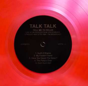 LP Talk Talk: Tell Me To Relax CLR | LTD