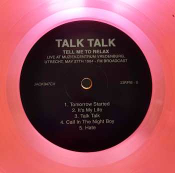 LP Talk Talk: Tell Me To Relax CLR | LTD