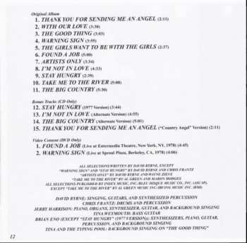 CD/DVD Talking Heads: More Songs About Buildings And Food