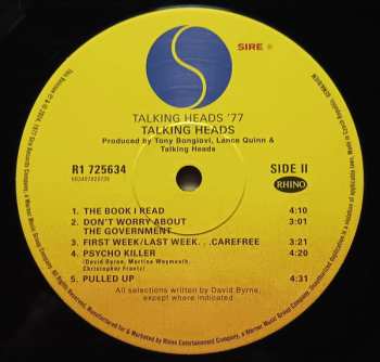 4LP/4SP/Doos Talking Heads: Talking Heads: 77 LTD | DLX
