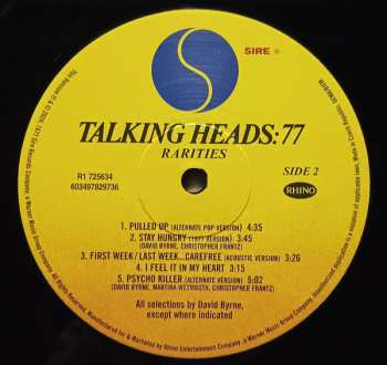 4LP/4SP/Doos Talking Heads: Talking Heads: 77 LTD | DLX