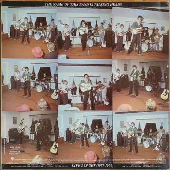 2LP Talking Heads: The Name Of This Band Is Talking Heads