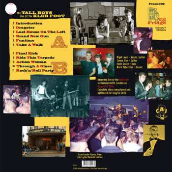 LP Tall Boys: Live At The Klub Foot Aug 24 1985 LTD | NUM