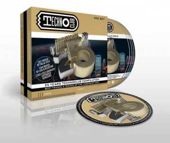 4CD Talla 2XLC: 25 Years Technoclub Compilation - Anniversary Edition