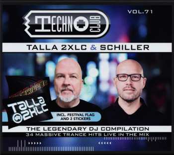 2CD/Doos Schiller: Techno Club Vol.71 LTD