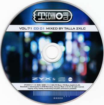 2CD/Doos Schiller: Techno Club Vol.71 LTD