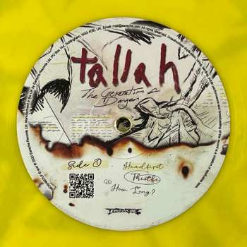 2LP Tallah: The Generation Of Danger CLR