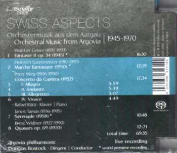 SACD Heinrich Sutermeister: Swiss Aspects Orchestral Music From Argovia 1945-1970